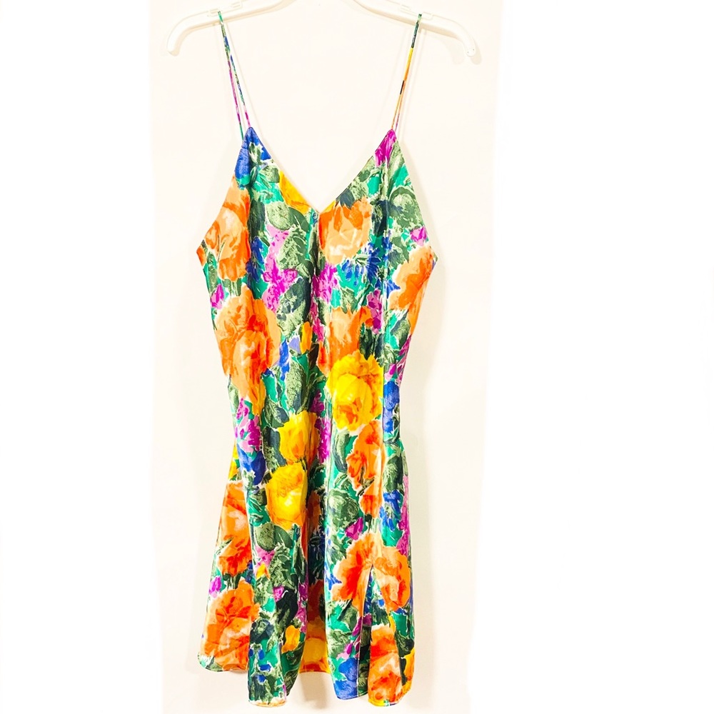 Vintage Victoria’s Secret floral slip dress